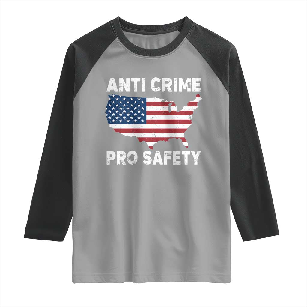 Anti Crime Pro Safety Raglan Shirt Mayor Resistance Protest Jacob Political