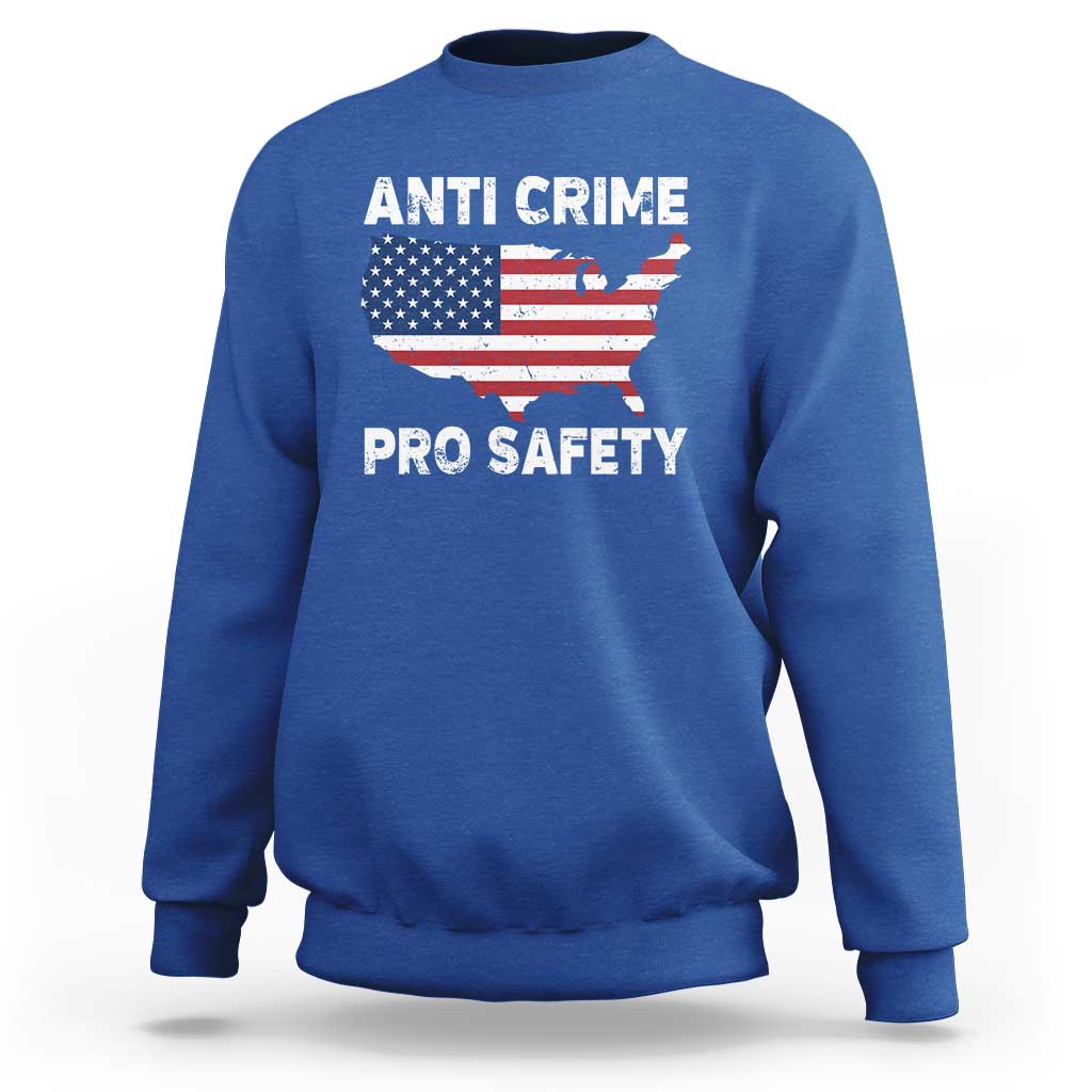 Anti Crime Pro Safety Sweatshirt Mayor Resistance Protest Jacob Political