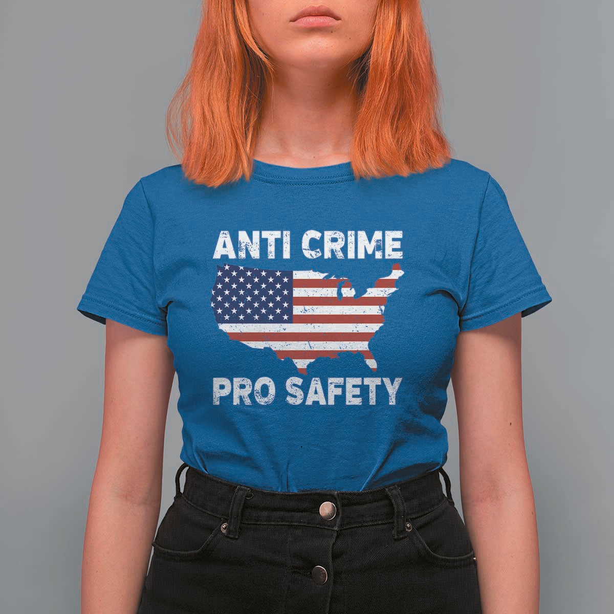 Anti Crime Pro Safety T Shirt For Women Mayor Resistance Protest Jacob Political