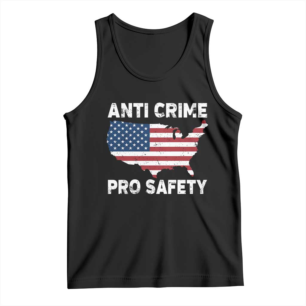 Anti Crime Pro Safety Tank Top Mayor Resistance Protest Jacob Political