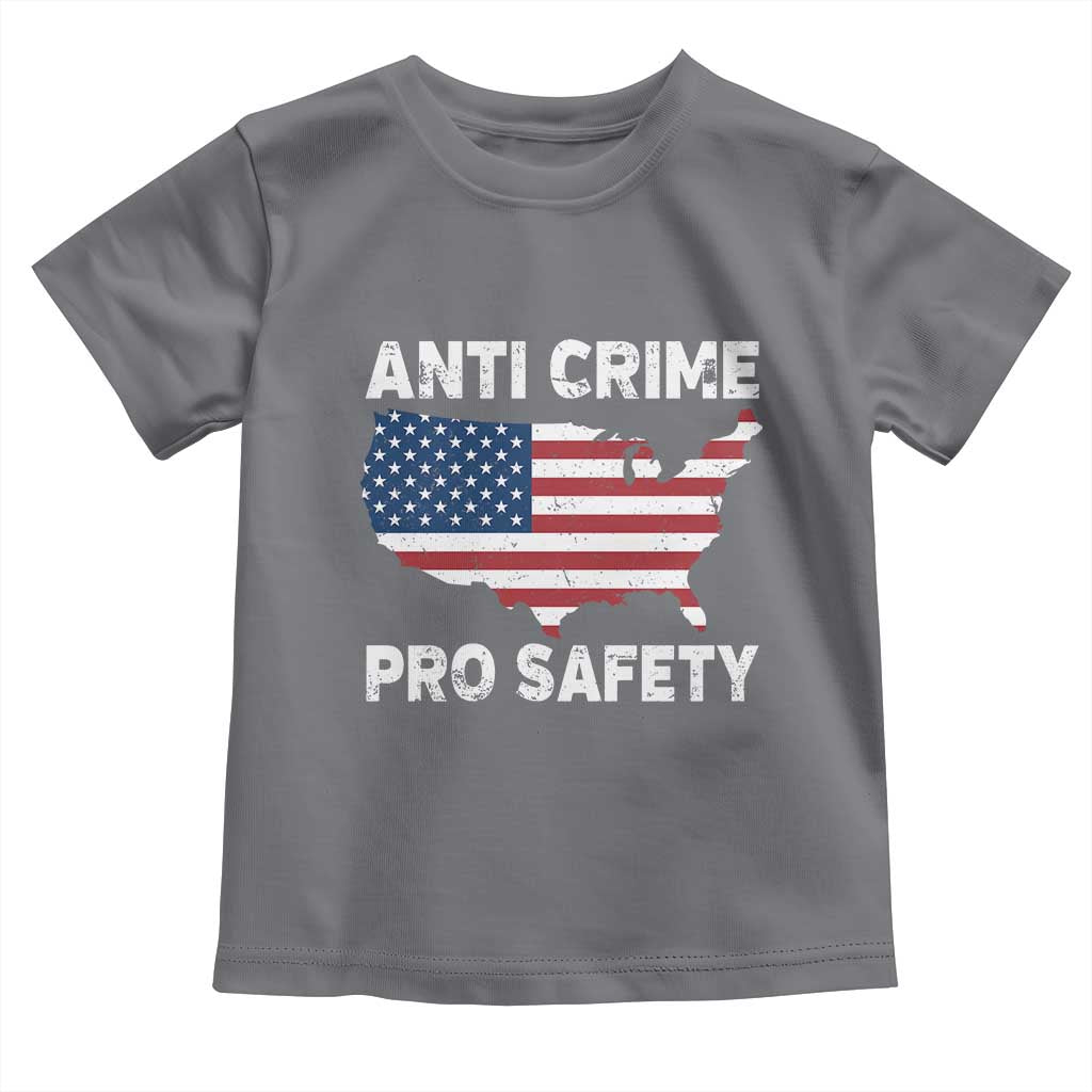 Anti Crime Pro Safety Toddler T Shirt Mayor Resistance Protest Jacob Political