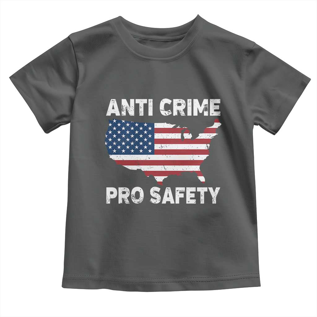 Anti Crime Pro Safety Toddler T Shirt Mayor Resistance Protest Jacob Political