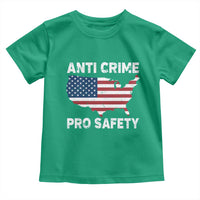 Anti Crime Pro Safety Toddler T Shirt Mayor Resistance Protest Jacob Political