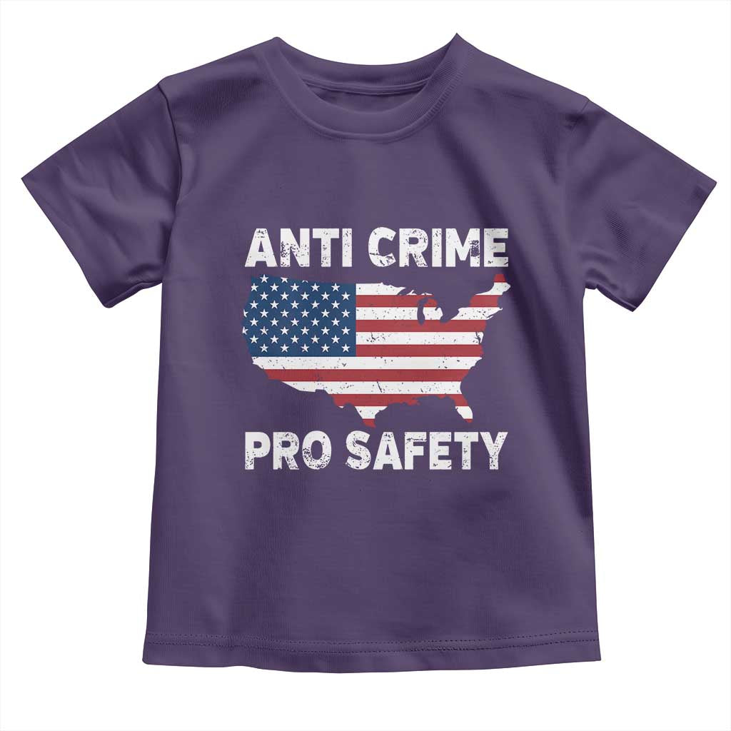 Anti Crime Pro Safety Toddler T Shirt Mayor Resistance Protest Jacob Political