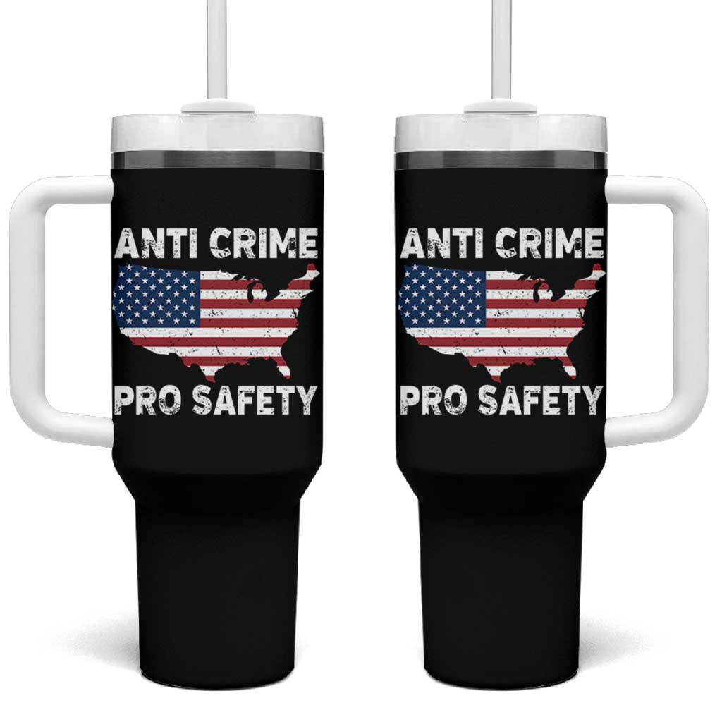 Anti Crime Pro Safety Tumbler With Handle Mayor Resistance Protest Jacob Political