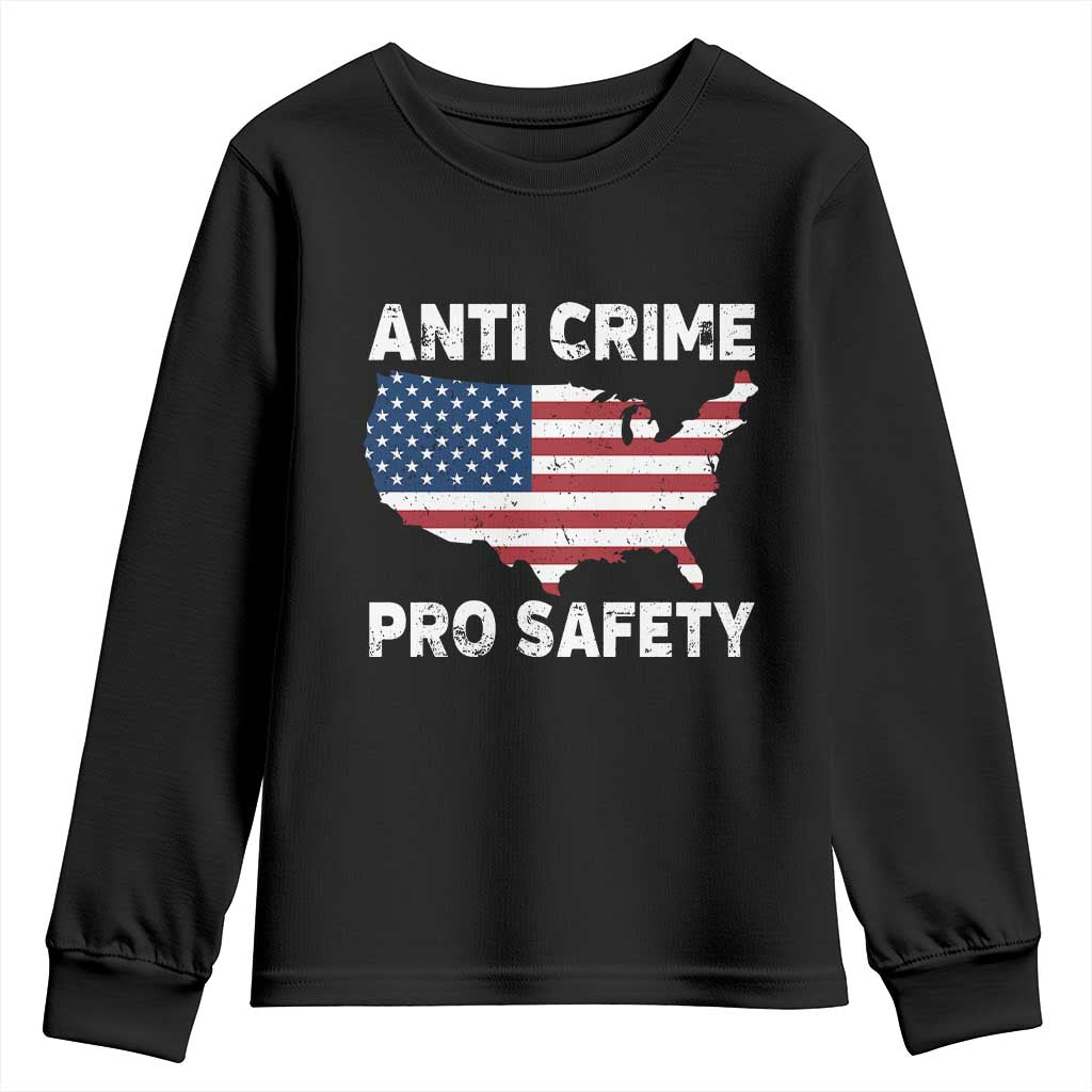 Anti Crime Pro Safety Youth Sweatshirt Mayor Resistance Protest Jacob Political
