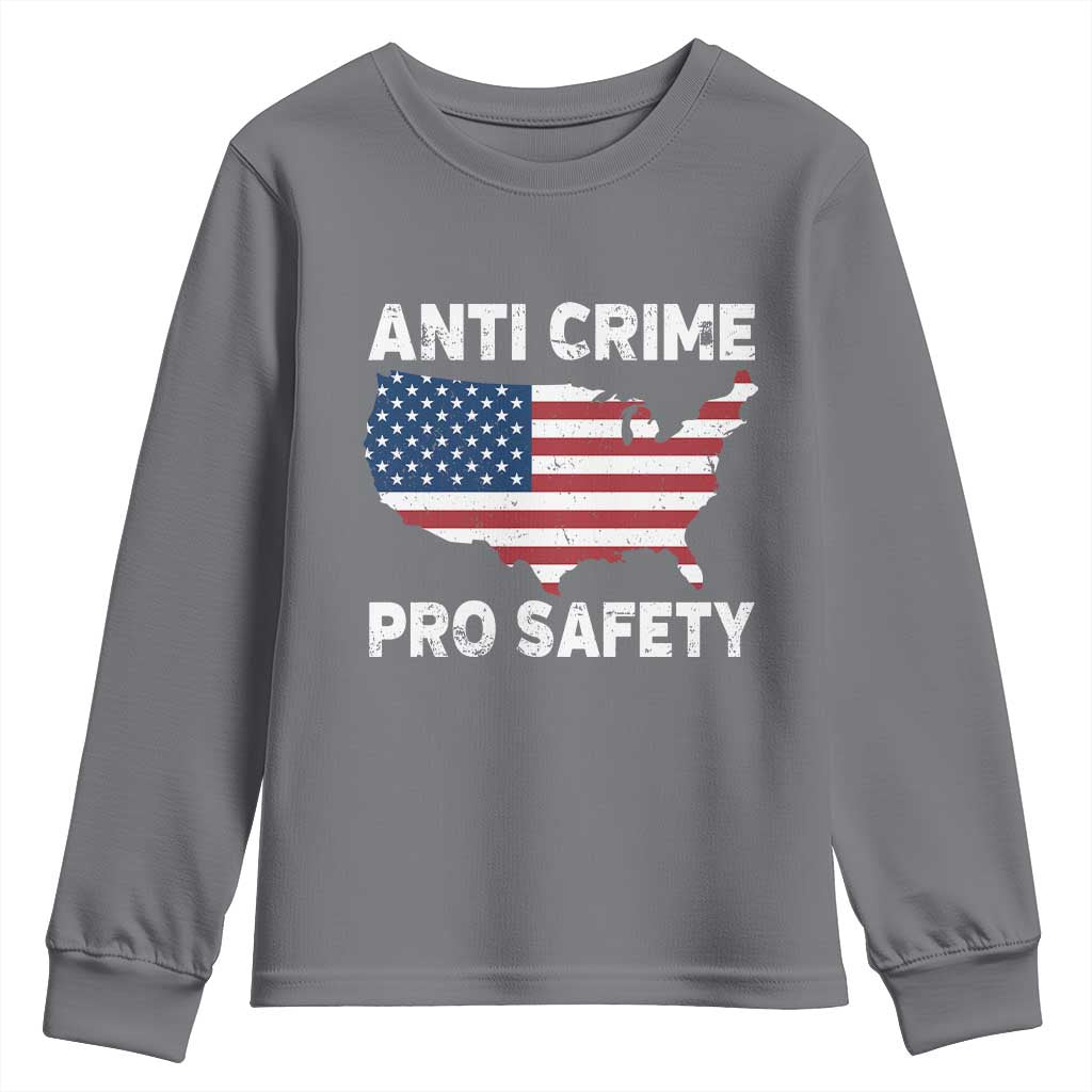 Anti Crime Pro Safety Youth Sweatshirt Mayor Resistance Protest Jacob Political