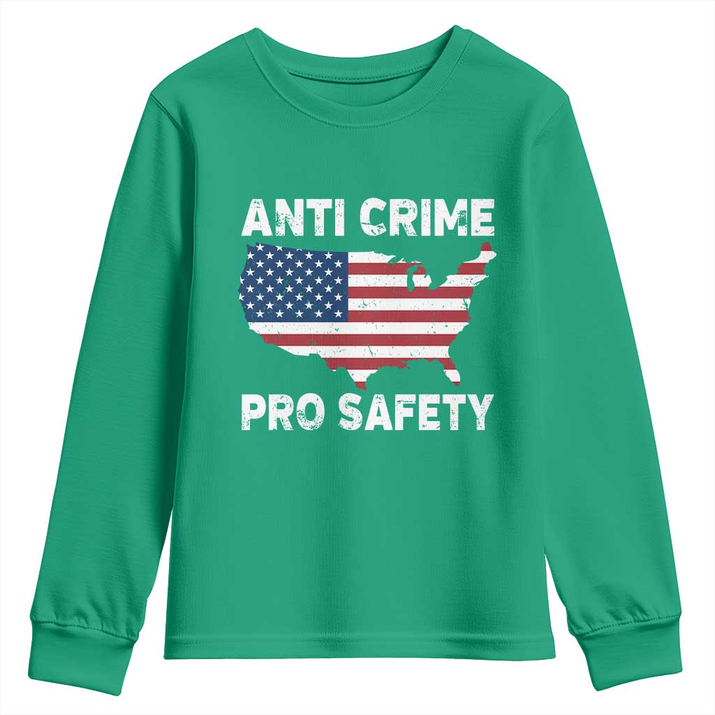 Anti Crime Pro Safety Youth Sweatshirt Mayor Resistance Protest Jacob Political