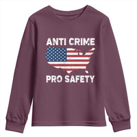 Anti Crime Pro Safety Youth Sweatshirt Mayor Resistance Protest Jacob Political