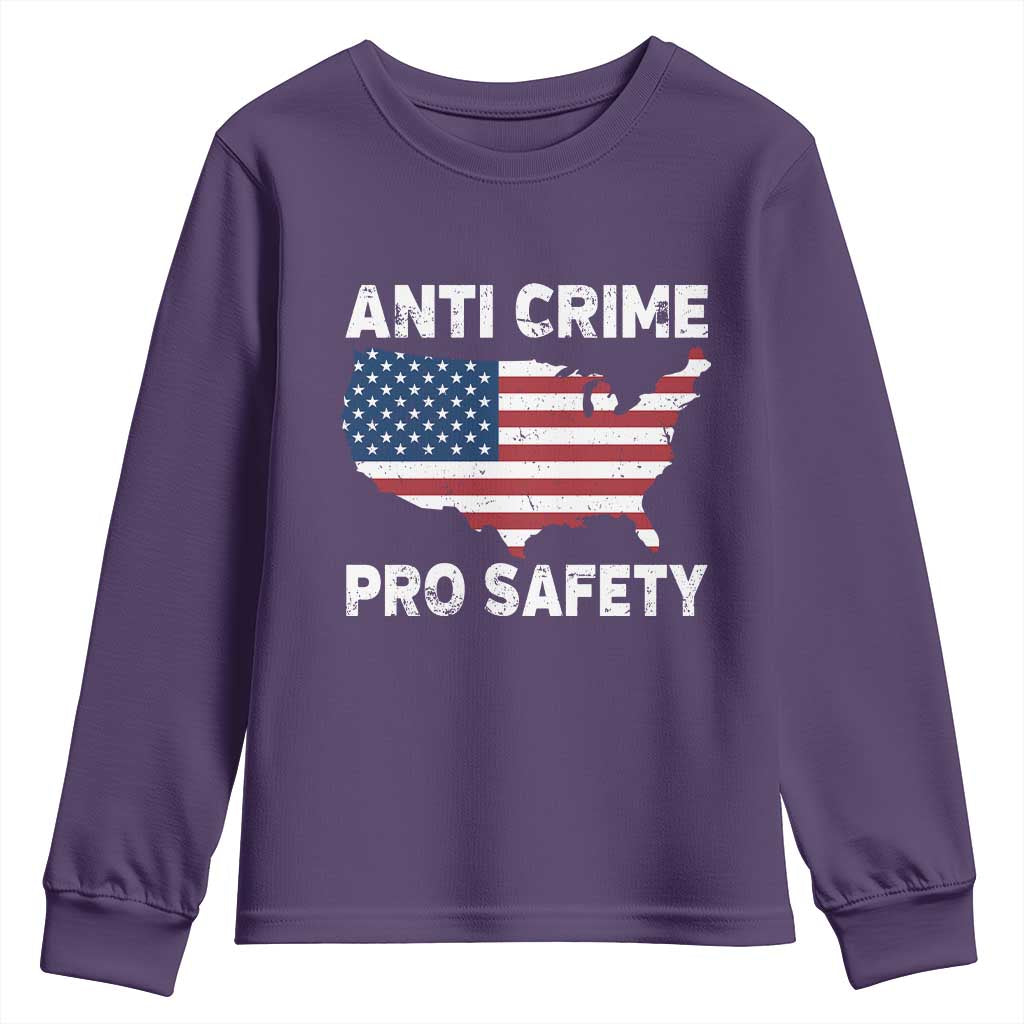Anti Crime Pro Safety Youth Sweatshirt Mayor Resistance Protest Jacob Political