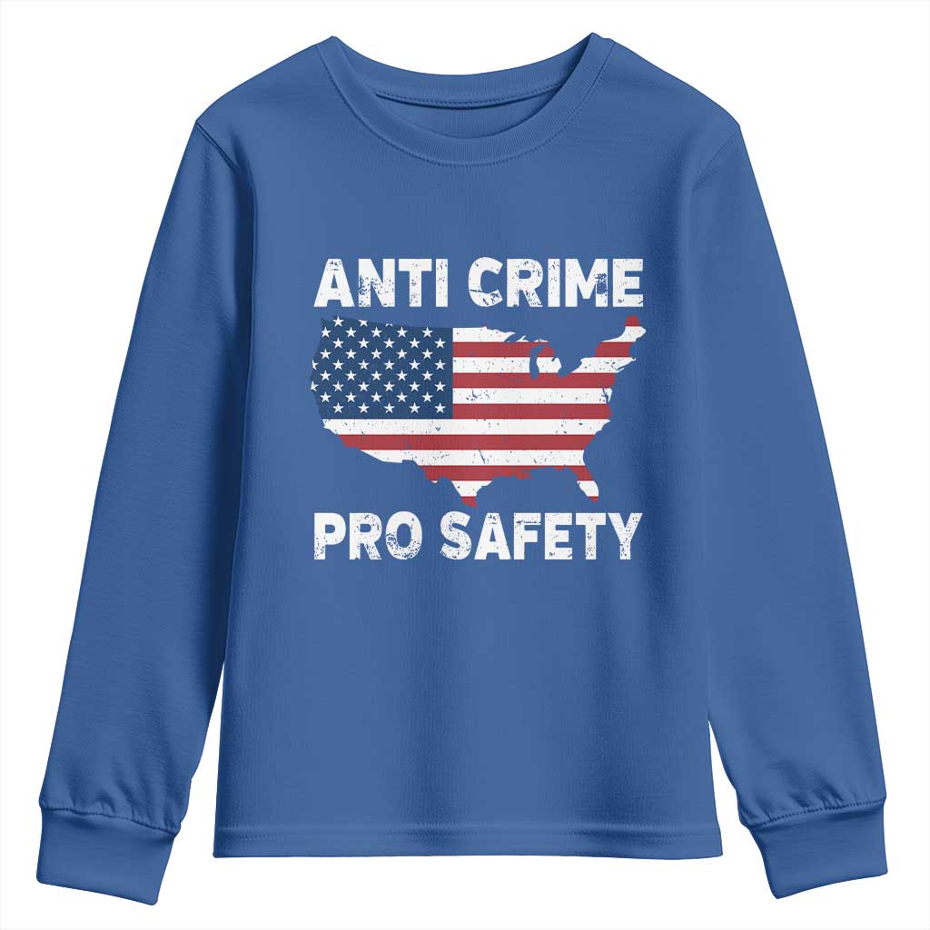 Anti Crime Pro Safety Youth Sweatshirt Mayor Resistance Protest Jacob Political