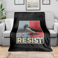 Minnesota Loon Resist Throw Blanket Loon Bird Laser Ice Cube Poster Graphic