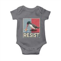 Minnesota Loon Resist Baby Onesie Loon Bird Laser Ice Cube Poster Graphic