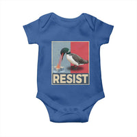 Minnesota Loon Resist Baby Onesie Loon Bird Laser Ice Cube Poster Graphic