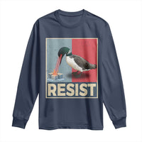 Minnesota Loon Resist Long Sleeve Shirt Loon Bird Laser Ice Cube Poster Graphic