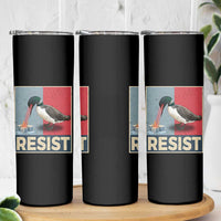 Minnesota Loon Resist Skinny Tumbler Loon Bird Laser Ice Cube Poster Graphic