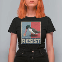 Minnesota Loon Resist T Shirt For Women Loon Bird Laser Ice Cube Poster Graphic