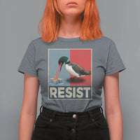 Minnesota Loon Resist T Shirt For Women Loon Bird Laser Ice Cube Poster Graphic