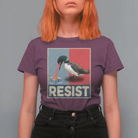 Minnesota Loon Resist T Shirt For Women Loon Bird Laser Ice Cube Poster Graphic
