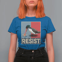 Minnesota Loon Resist T Shirt For Women Loon Bird Laser Ice Cube Poster Graphic