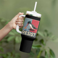 Minnesota Loon Resist Tumbler With Handle Loon Bird Laser Ice Cube Poster Graphic