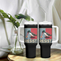 Minnesota Loon Resist Tumbler With Handle Loon Bird Laser Ice Cube Poster Graphic
