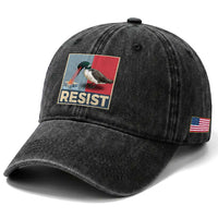Minnesota Loon Resist Washed Cotton Baseball Cap Loon Bird Laser Ice Cube Poster Graphic