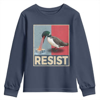 Minnesota Loon Resist Youth Sweatshirt Loon Bird Laser Ice Cube Poster Graphic
