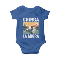 Chinga La Migra Baby Onesie Minnesota Loon Laser Ice Cube Political Protest