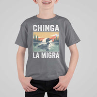 Chinga La Migra T Shirt For Kid Minnesota Loon Laser Ice Cube Political Protest