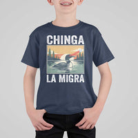 Chinga La Migra T Shirt For Kid Minnesota Loon Laser Ice Cube Political Protest