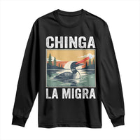 Chinga La Migra Long Sleeve Shirt Minnesota Loon Laser Ice Cube Political Protest