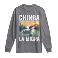 Chinga La Migra Long Sleeve Shirt Minnesota Loon Laser Ice Cube Political Protest