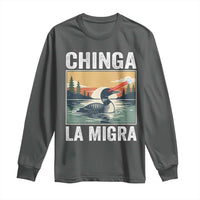Chinga La Migra Long Sleeve Shirt Minnesota Loon Laser Ice Cube Political Protest