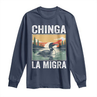 Chinga La Migra Long Sleeve Shirt Minnesota Loon Laser Ice Cube Political Protest
