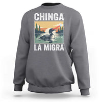 Chinga La Migra Sweatshirt Minnesota Loon Laser Ice Cube Political Protest