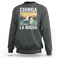Chinga La Migra Sweatshirt Minnesota Loon Laser Ice Cube Political Protest