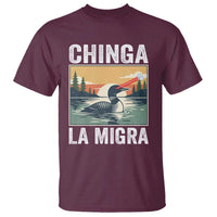 Chinga La Migra T Shirt Minnesota Loon Laser Ice Cube Political Protest