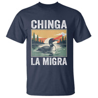 Chinga La Migra T Shirt Minnesota Loon Laser Ice Cube Political Protest