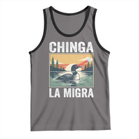 Chinga La Migra Tank Top Minnesota Loon Laser Ice Cube Political Protest