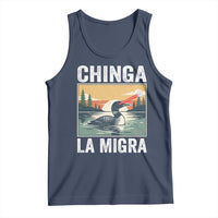 Chinga La Migra Tank Top Minnesota Loon Laser Ice Cube Political Protest