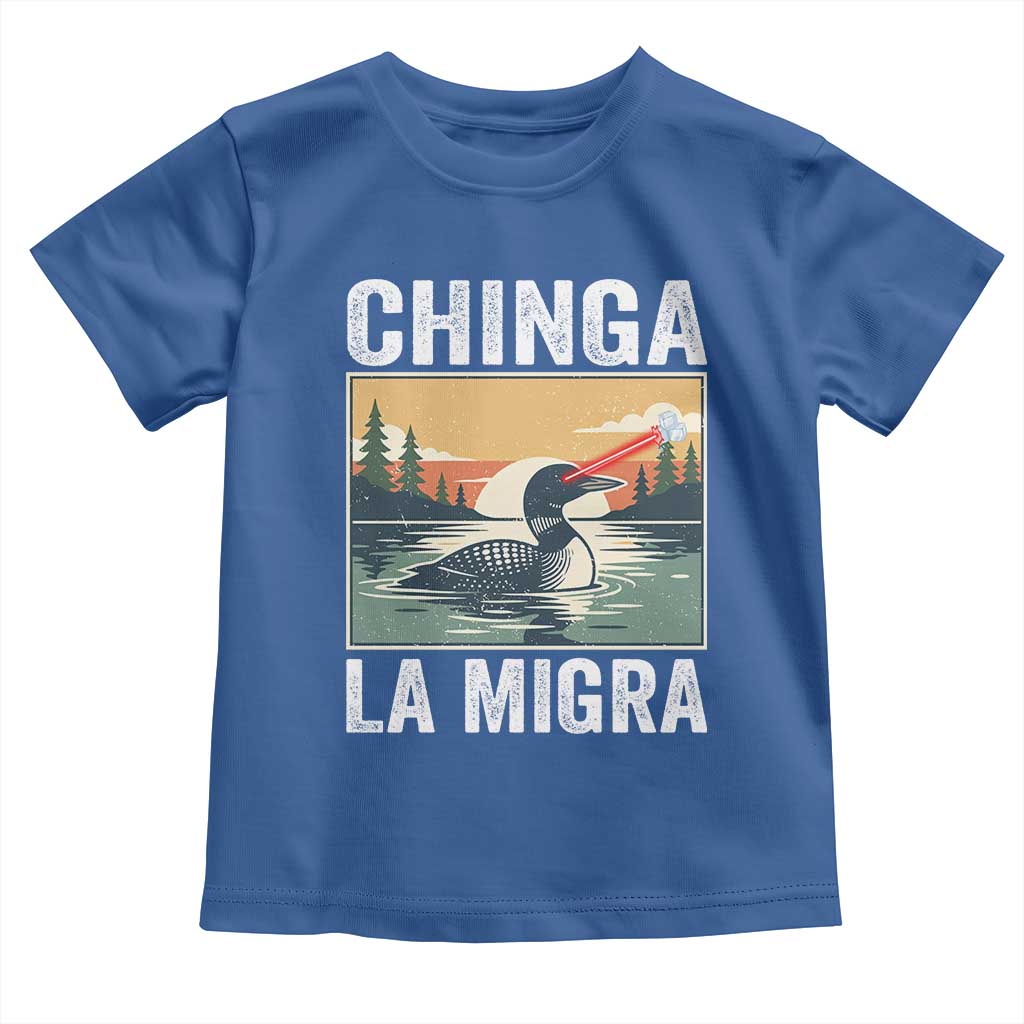 Chinga La Migra Toddler T Shirt Minnesota Loon Laser Ice Cube Political Protest