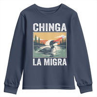 Chinga La Migra Youth Sweatshirt Minnesota Loon Laser Ice Cube Political Protest