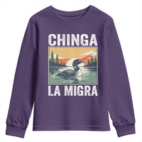 Chinga La Migra Youth Sweatshirt Minnesota Loon Laser Ice Cube Political Protest