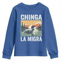 Chinga La Migra Youth Sweatshirt Minnesota Loon Laser Ice Cube Political Protest