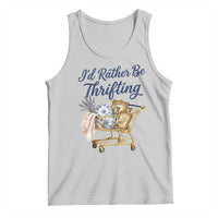 I Would Rather Be Thrifting Tank Top Funny Shopping Quote Thrift Lover