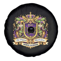 The Original Mardi Gras Mobile Alabama Since 1703 Spare Tire Cover Funny Carnival