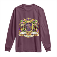 The Original Mardi Gras Mobile Alabama Since 1703 Long Sleeve Shirt Funny Carnival