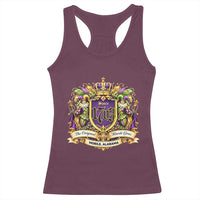 The Original Mardi Gras Mobile Alabama Since 1703 Racerback Tank Top Funny Carnival