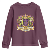 The Original Mardi Gras Mobile Alabama Since 1703 Youth Sweatshirt Funny Carnival